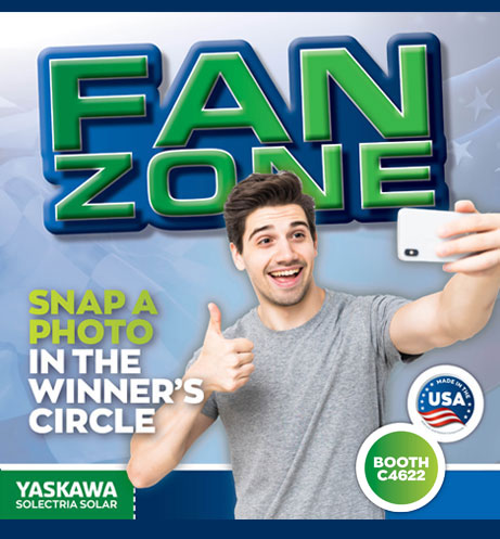 Fan Zone — snap a photo in the Winner’s Circle at Booth C6422