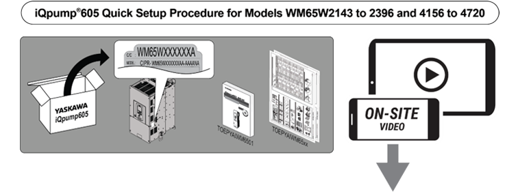 iQpump Quick Setup Procedure for Large Frame
