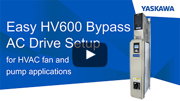 Easy HV600 Bypass Drive Setup Video